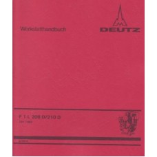 Deutz Diesel Engine F1L208 D - F1L210 D Workshop Manual